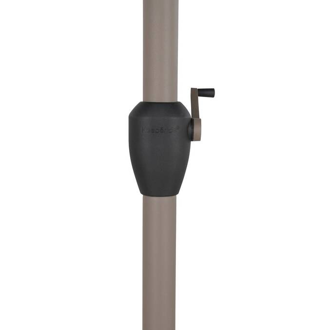 Parasol droit rond inclinable LOOMPA Café