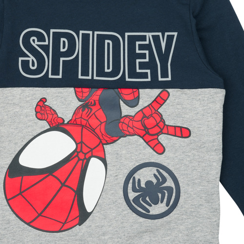 Name it - NMMJUBI SPIDEY SWEAT UNB MAR - Marine