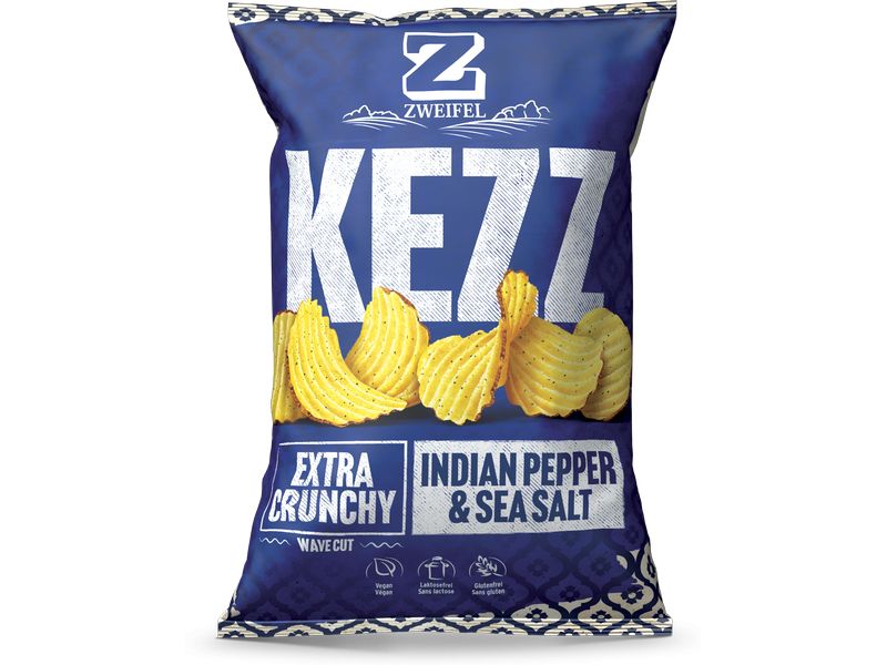 Zweifel KEZZ Chips Pepper and Salt 20 x 35 g Kartoffelchips