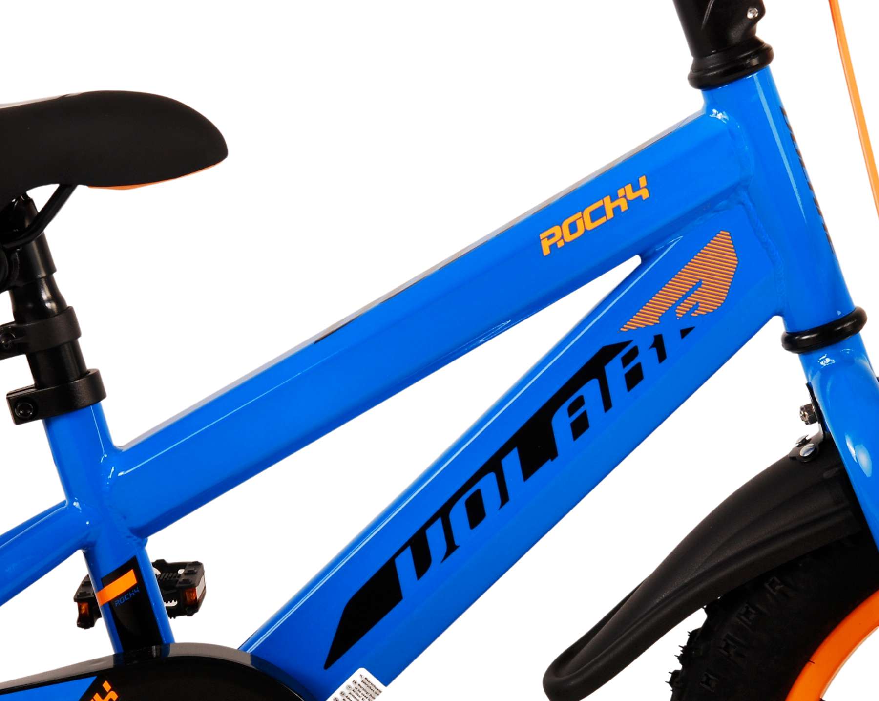 VOLARE Kinderfahrrad Rocky 14 Zoll, blau