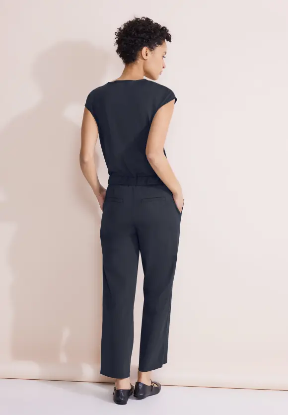 Jersey Jumpsuit - deep blue