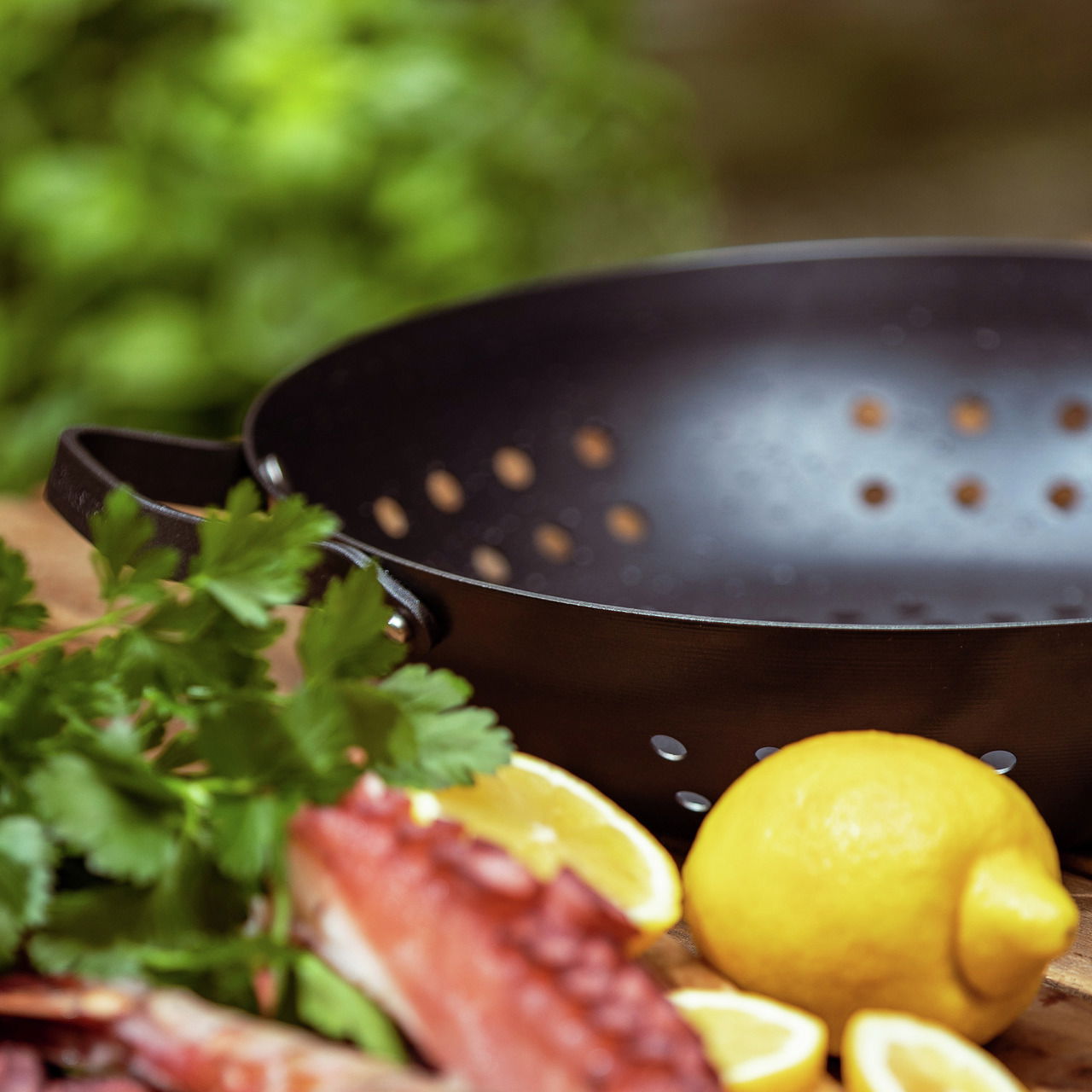 MERTEN & STORCK BBQ Wokpfanne COOKWARE