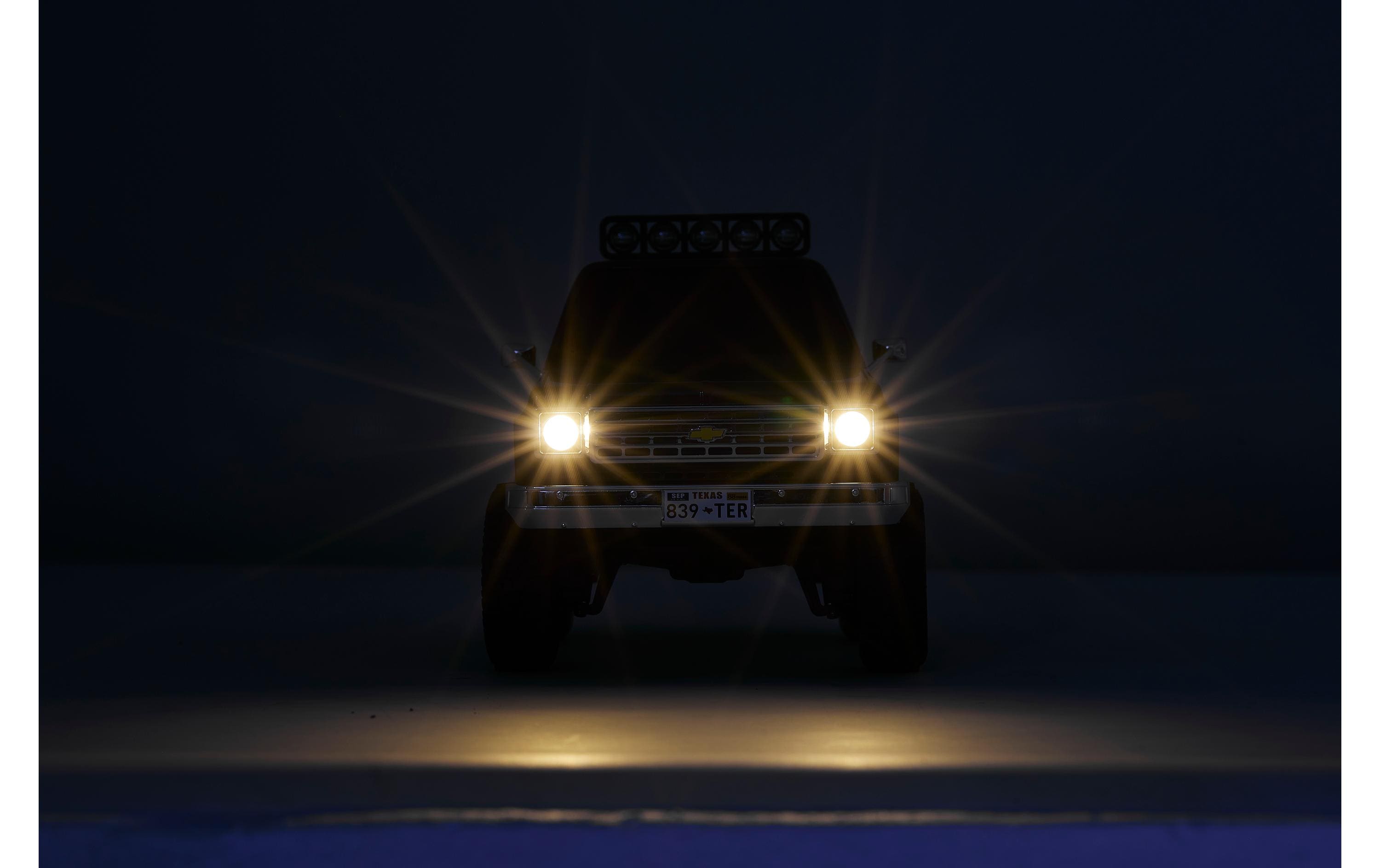 Scale Crawler Chervolet K5 Blazer, Schwarz, RTR, 1:24<br>FCX24 Mini Rock Crawler mit detaillierter Chevy Blazer Karosserie und 2-Gang Getriebe