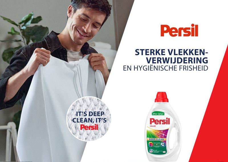 Persil Gel Color - Vloeibaar Wasmiddel - Gekleurde Was - Voordeelverpakking - 4 x 33 Wasbeurten