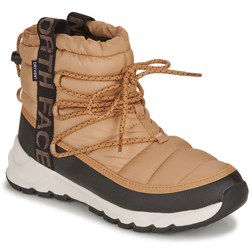 The North Face - W THERMOBALL LACE UP WP - Marron / Noir