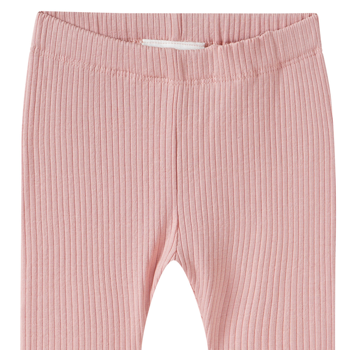 Topomini Pure Collection Baby Leggings mit Rippstruktur zartrosa