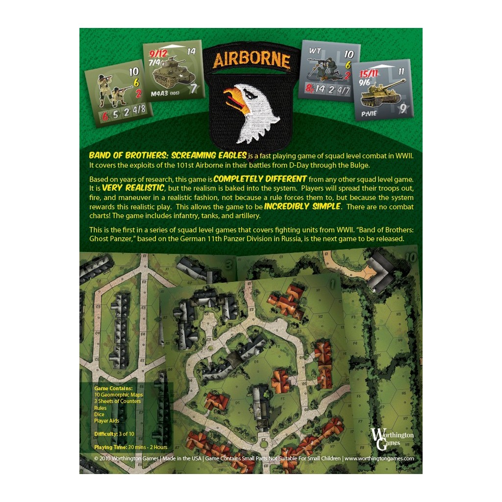Band of Brothers - Screaming Eagles - Occasion