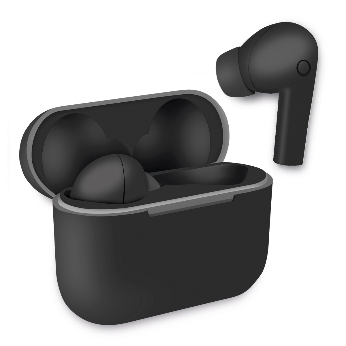 Fontastic TWS In-Ear Kopfhörer Jive inkl Ladecase, schwarz