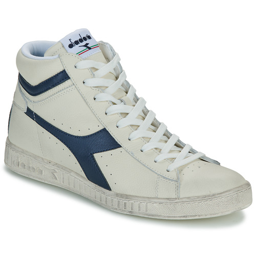 Diadora - GAME L HIGH WAXED - Blanc / Bleu