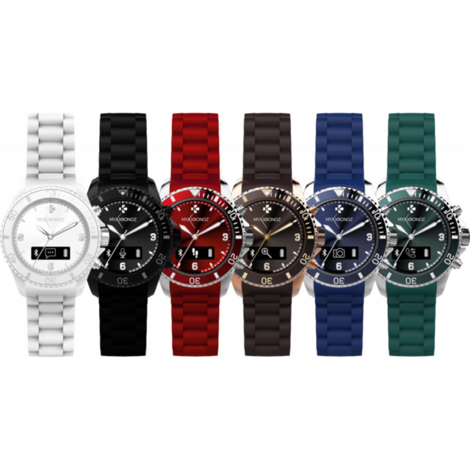 MYKRONOZ Smartwatch ZeClock weiss