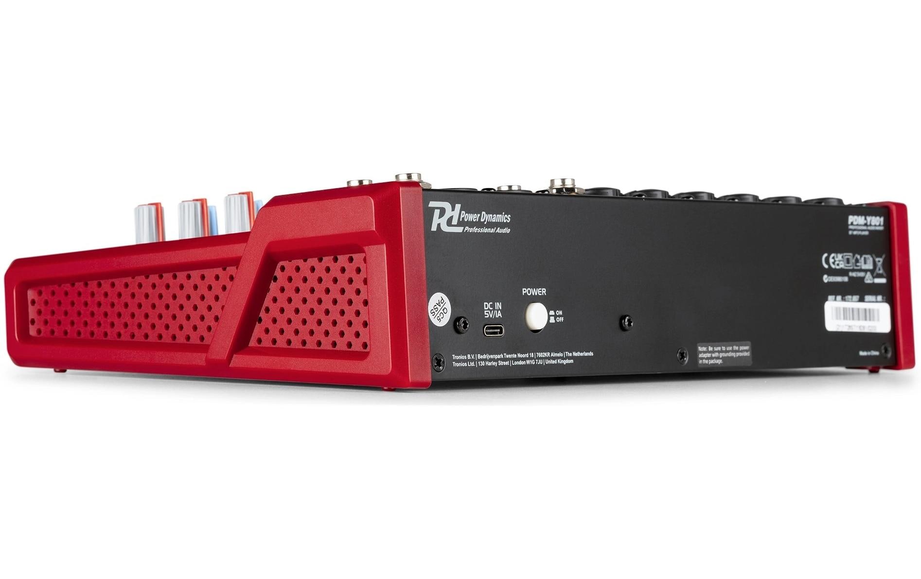 PDM-Y801<br>Kompaktes 8-Kanal Mischpult mit 24-Bit DSP