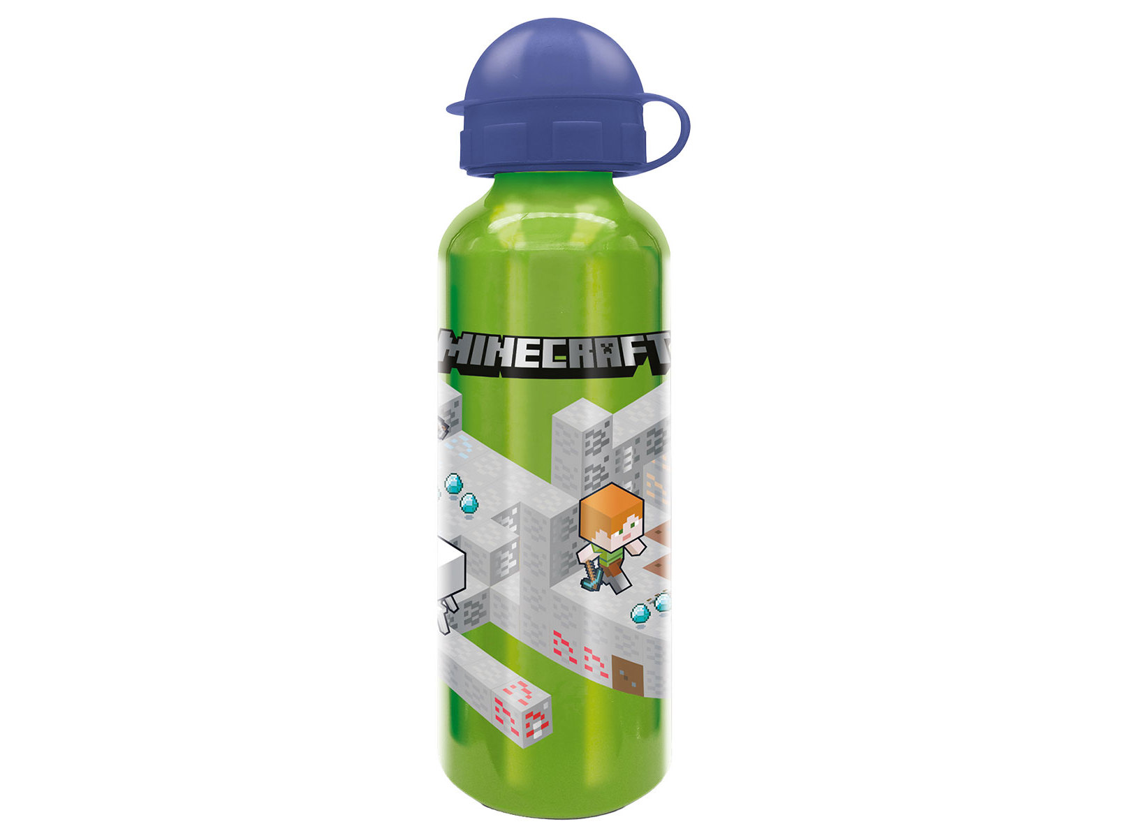 CANTIL MINECRAFT ALUMÍNIO 530ML