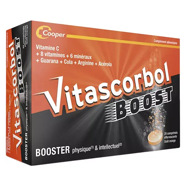 Vitascorbol Boost 20 comprimidos efervescentes