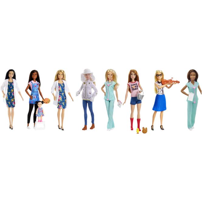 Barbie - Du kannst alles sein - Spielset  Berufe