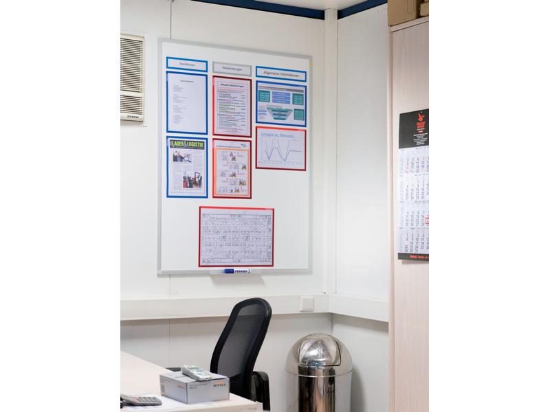 Franken Magnethaftendes Whiteboard X-tra!Line 90 cm x 120 c Lackierte Schreibtafel