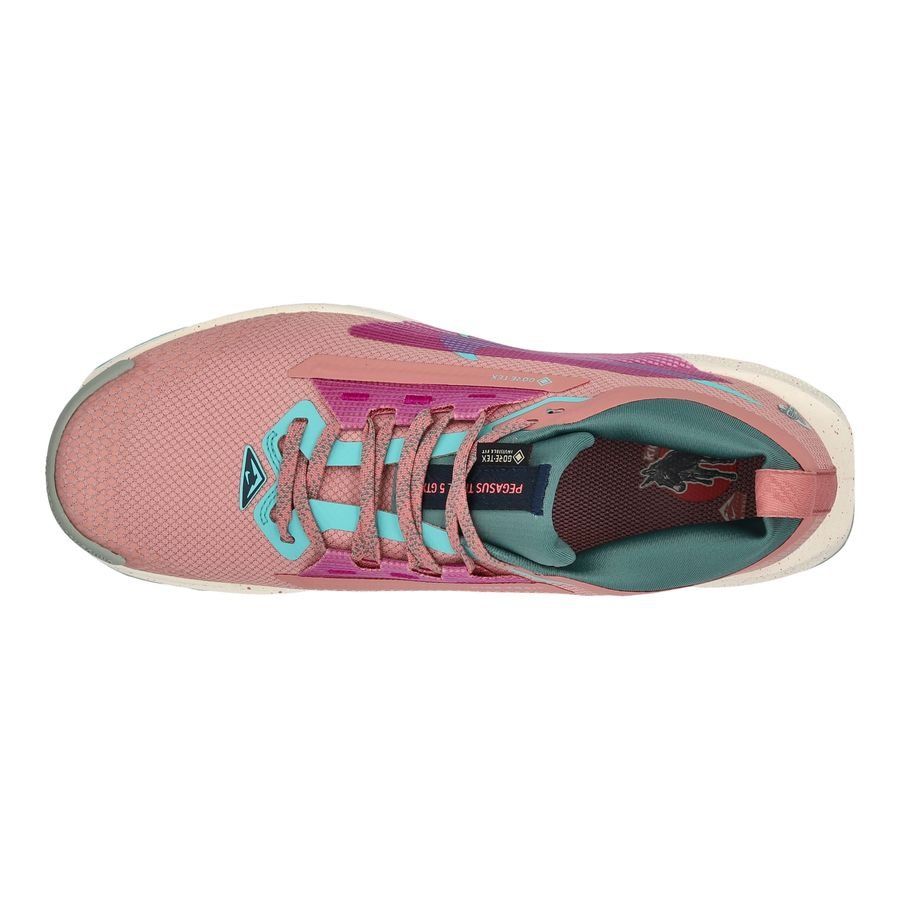 Nike Chaussures de Running Pegasus Trail 5 Gore-Tex - Stardust/Green Frost/Vert Femme