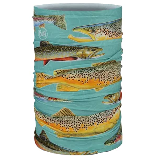 Bandeau cache cou randonnée BUFF COOLNET UV ANGLER TROUT MULTI
