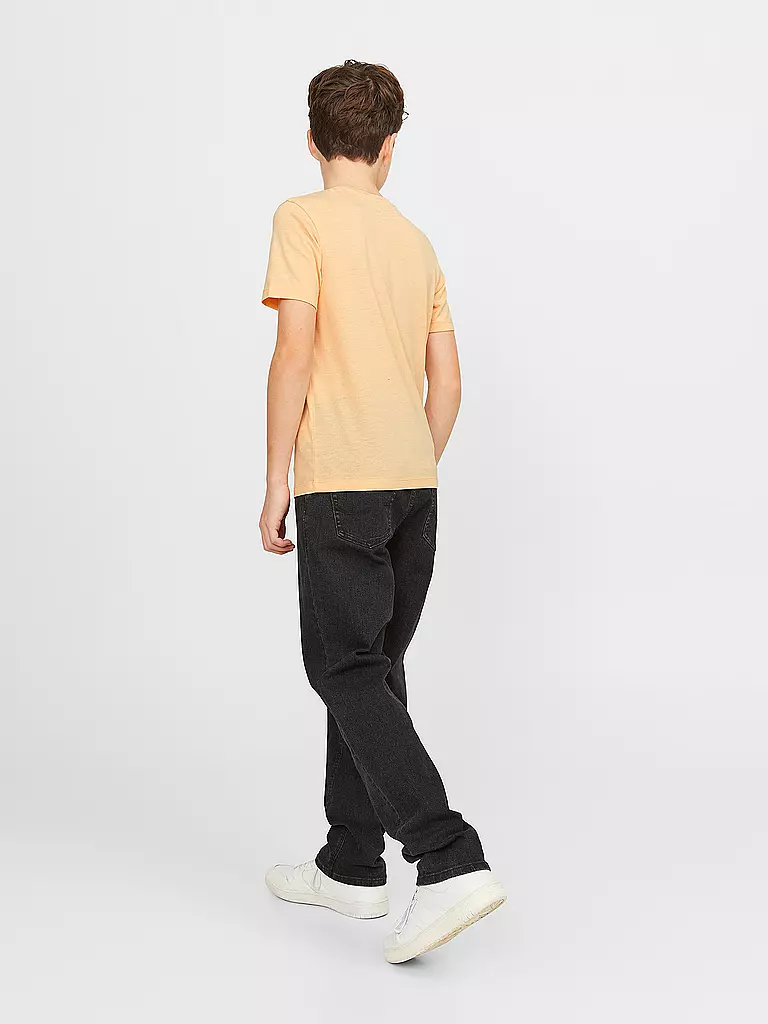 JACK & JONES Jungen T-Shirt JJELOGO orange