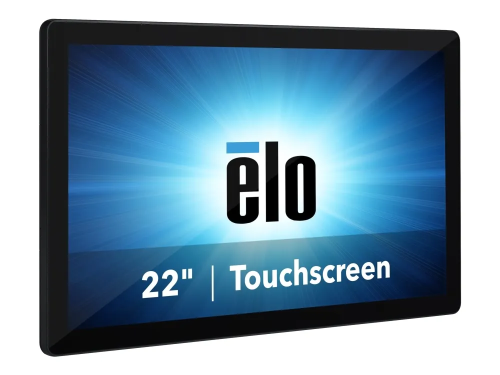 Elo I-Series 2.0 - Alt-i-én - Core i3 8100T op til - RAM 8 GB - SSD 128 GB - UHD Graphics 630 - Gigabit Ethernet - 802.11a/b/g/n/ac, Bluetooth 5.0 - intet OS - skærm: LED 21.5