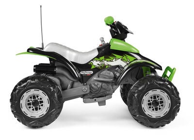 PegPérego Corral T-Rex Firhjuling 330W, Grønn/Svart