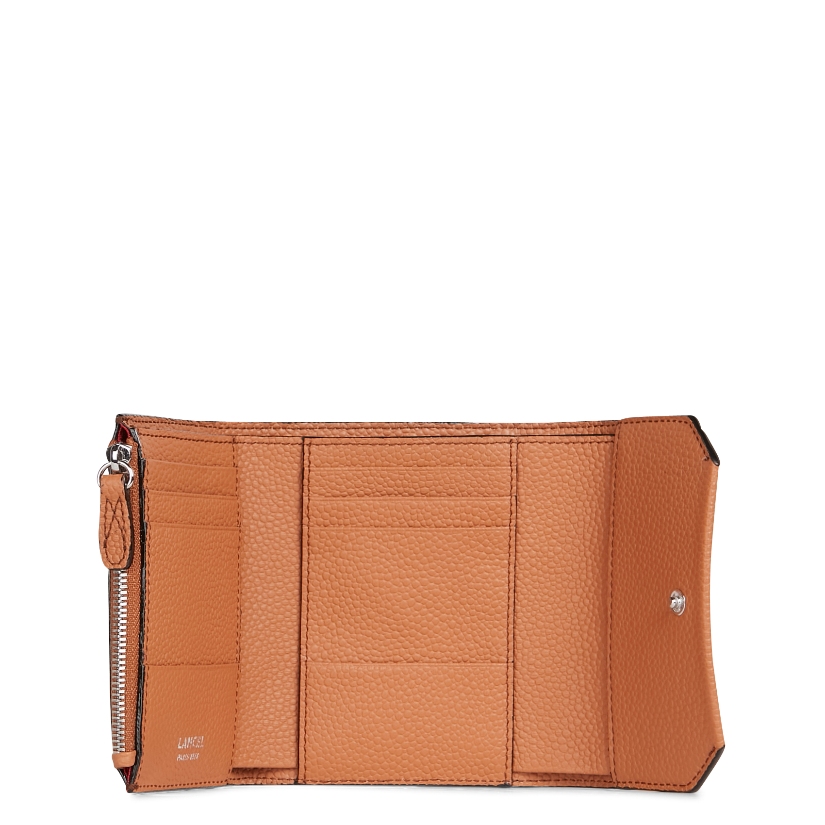 NINON - Portefeuille en cuir | Marron