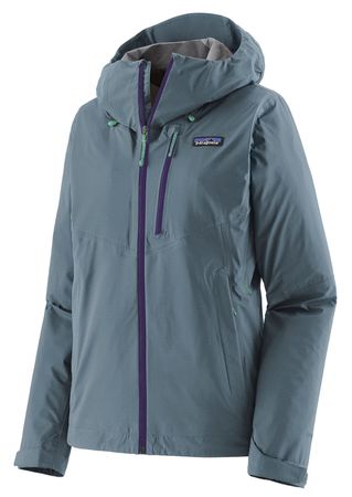 GRANITE CREST Damen-Regenjacke  light plume grey  XL