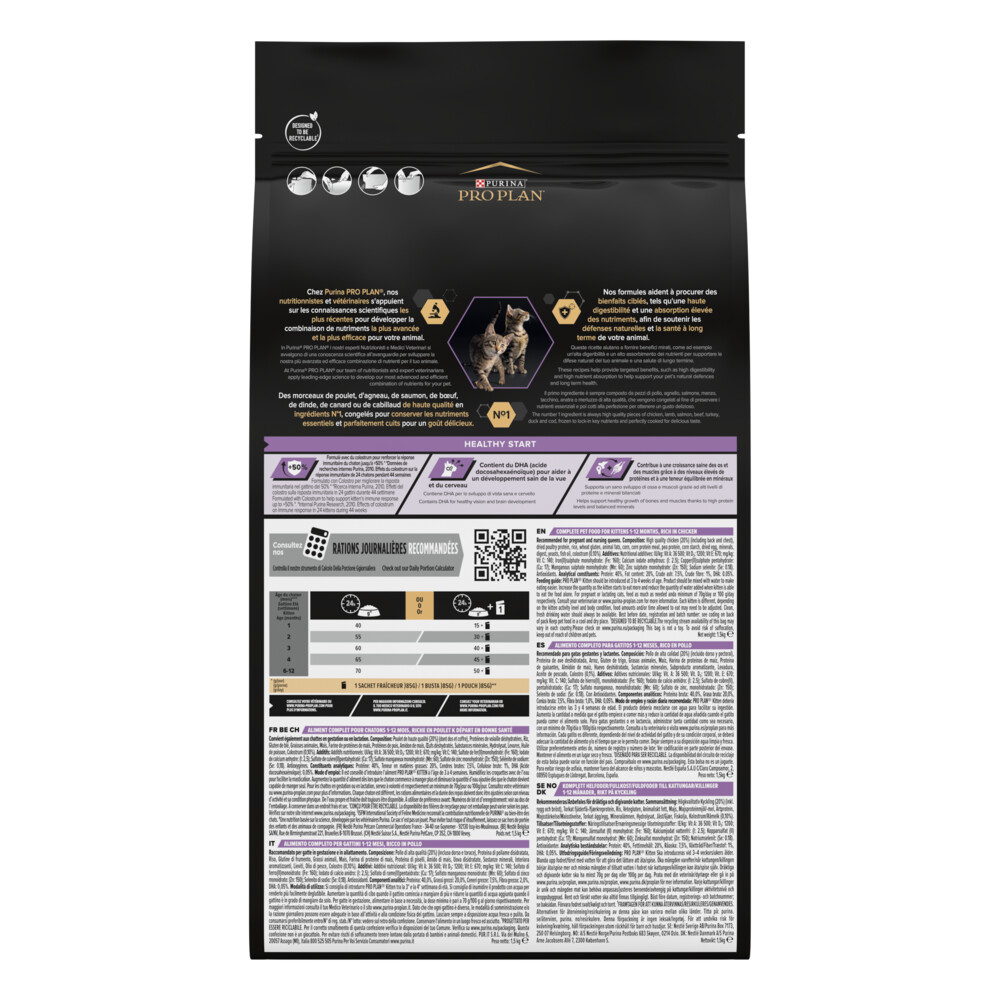 Pro Plan Kitten Healthy Start Kip10 kg