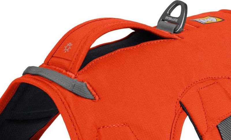 RUFFWEAR - Web Master - Hondenharnas - Oranje Blaze - Verstelbaar met Handvat