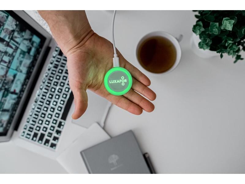 Luxafor Smart Button mit 0.5 m USB-C Kabel Luxafor Smart Button ist eine raffinierte Art, Ihren Arbeitsablauf zu organisieren – mit nur 4 Tasten und unzähligen Möglichkeiten