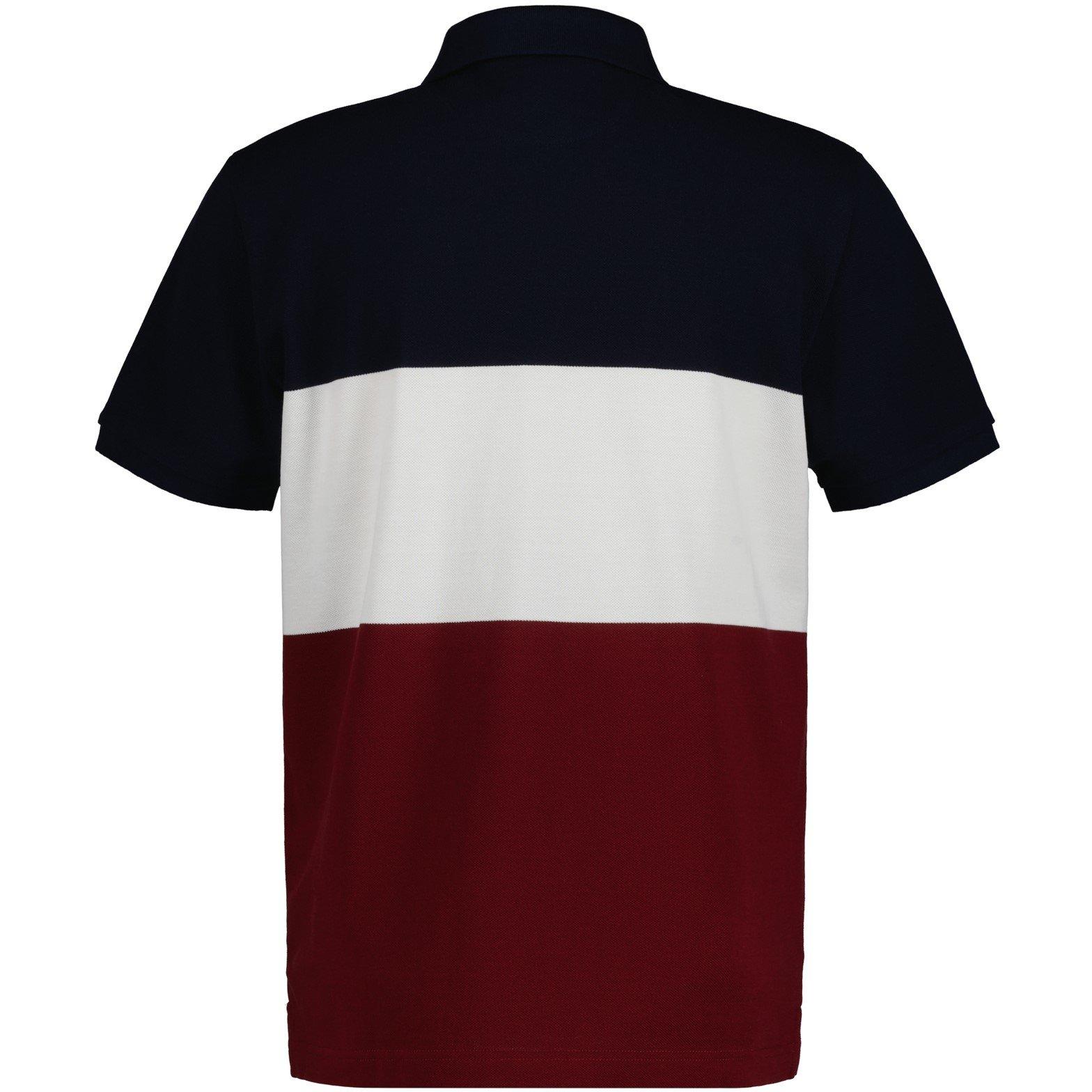 Gant Block Stripe Polo Shirt