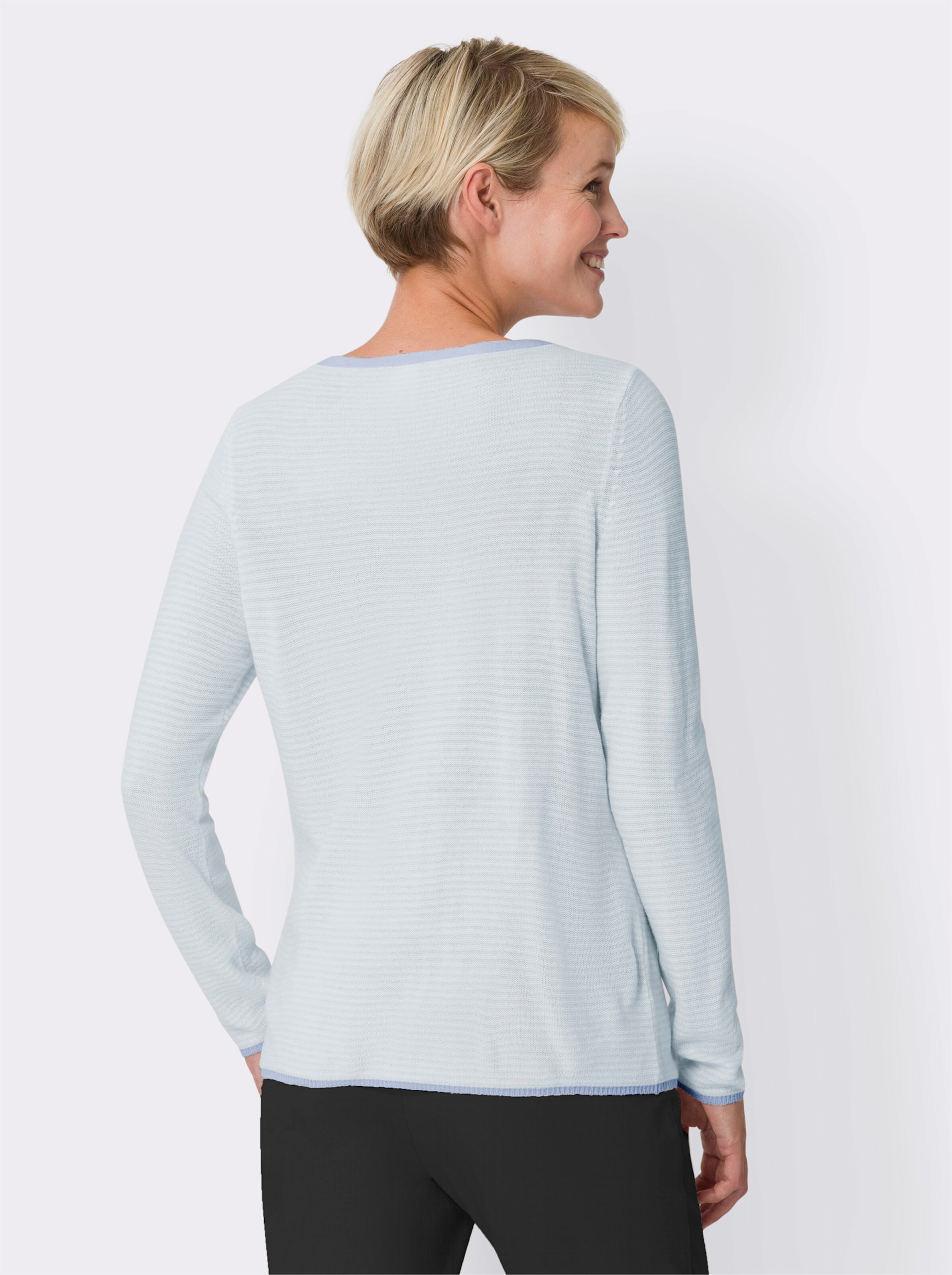 Langarm-Pullover