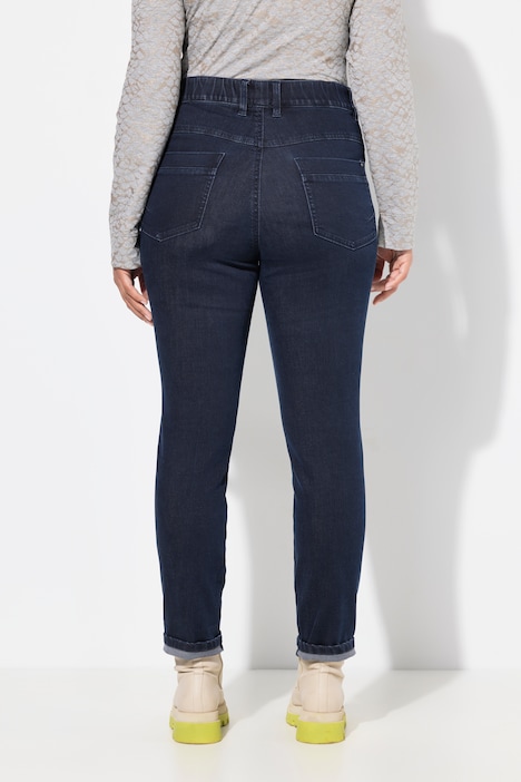 Jeans, Slim Fit, 5-Pocket, mit recycelten Polyester
