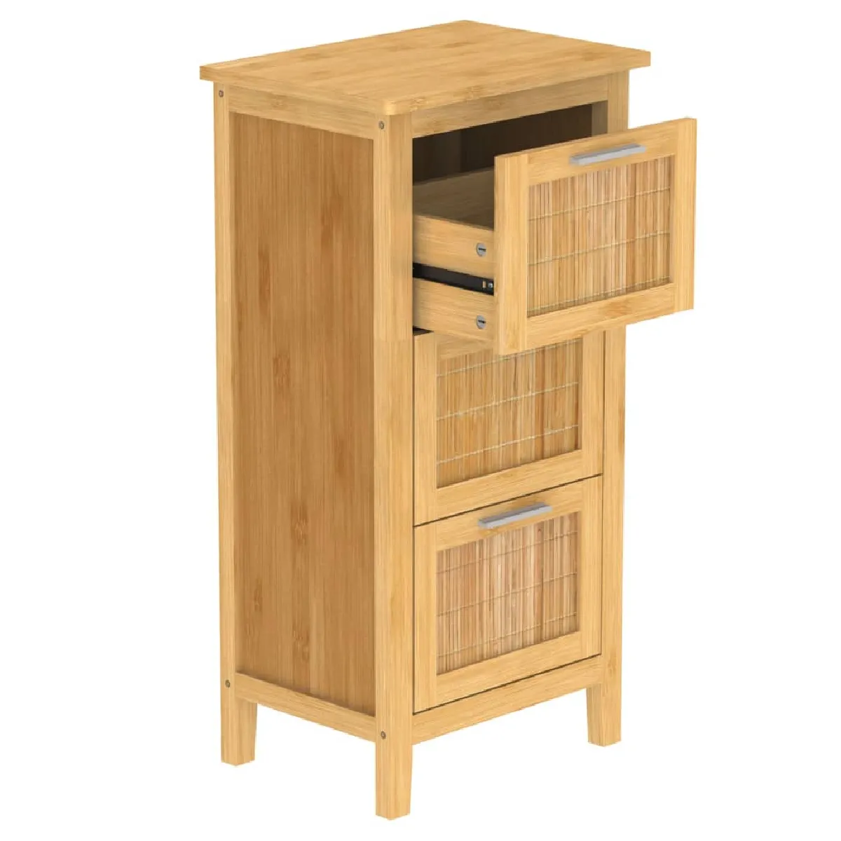 EISL Armoire de Salle de Bain avec 3 Tiroirs