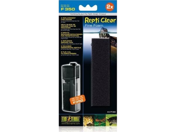 Exo Terra Smooth skum for Repti Clear F350 internfilter