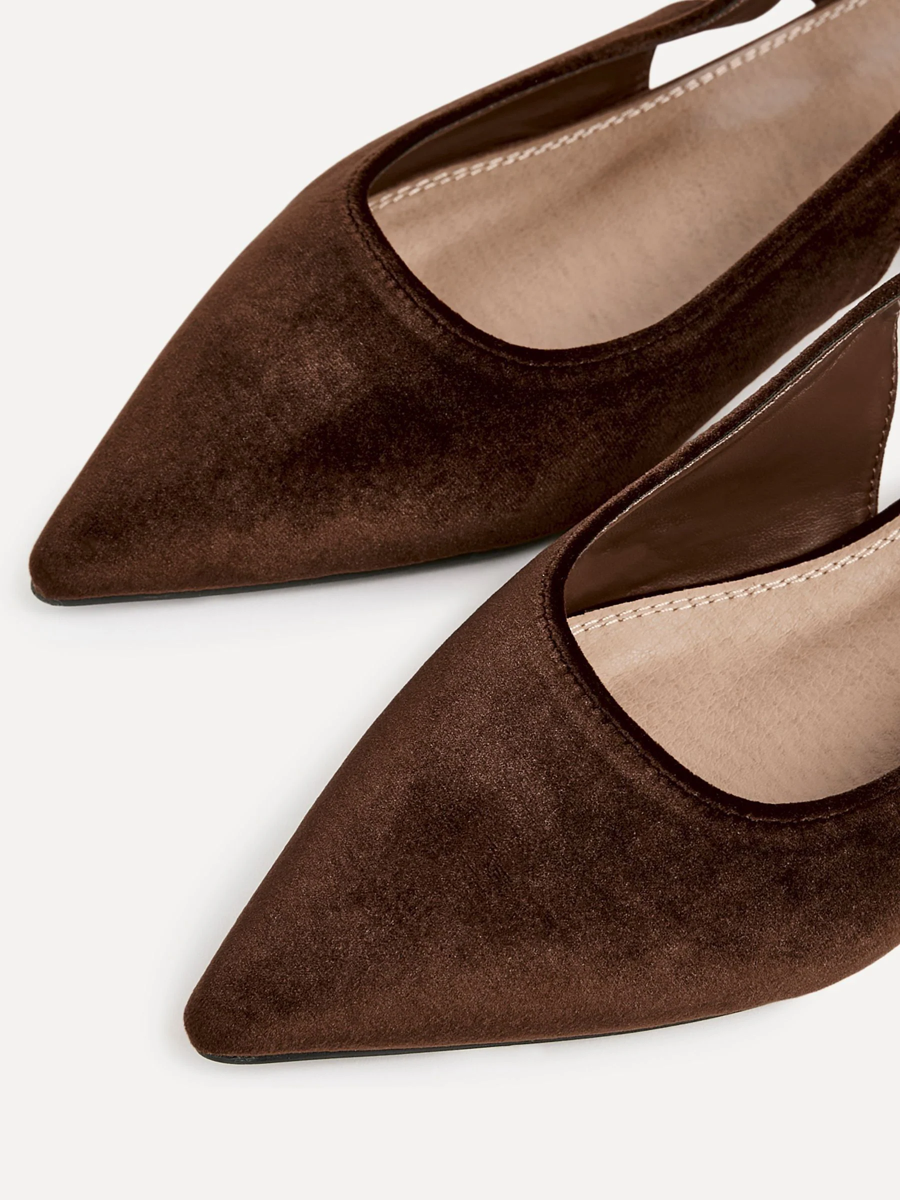 Bruin - Linzi Clasica Low Heeled Slingback Courts