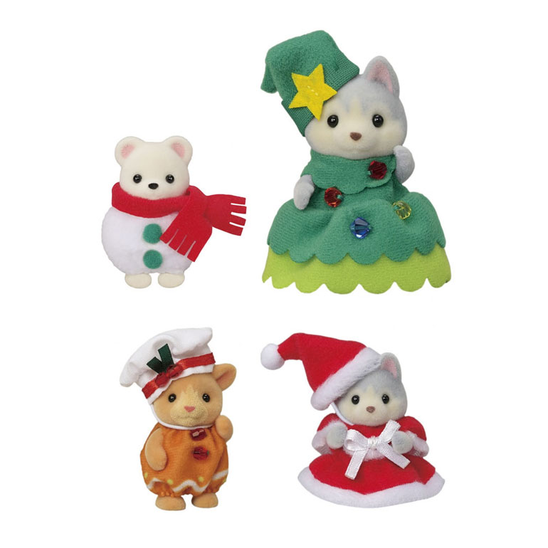 Sylvanian Families 5710 Vrolijke Kerstvrienden