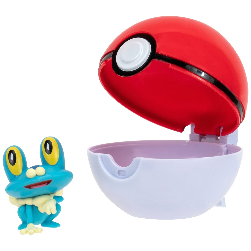 Pokémon Clip 'N' Go Froxy und Pokéball