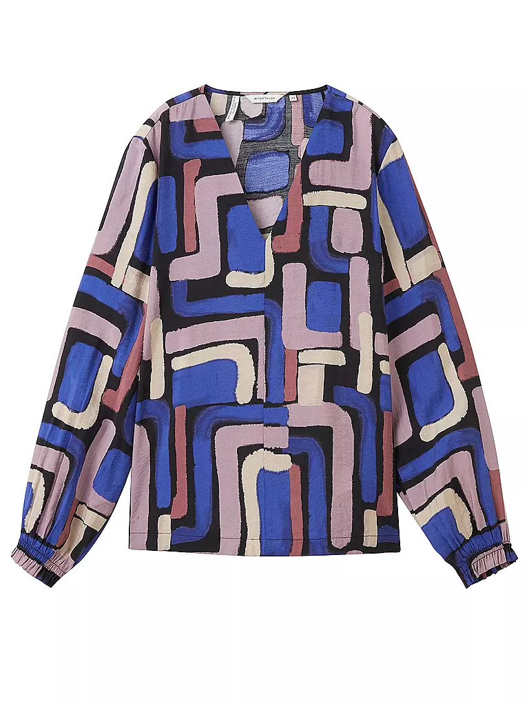 TOM TAILOR Bluse  blau