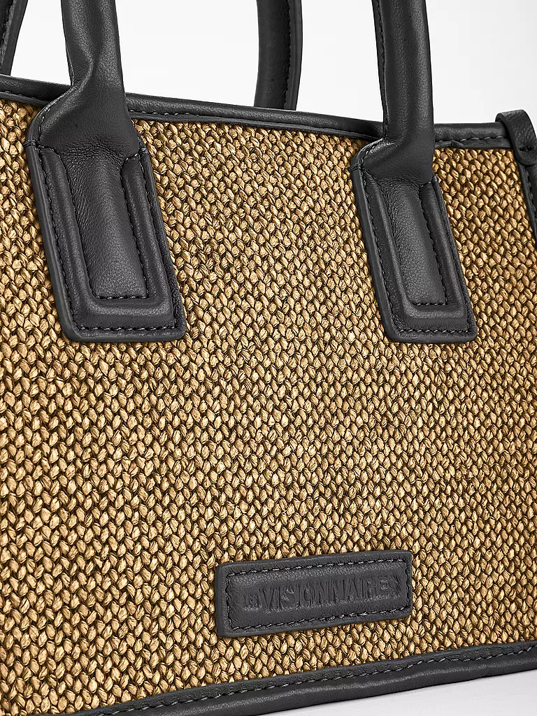 LES VISIONNAIRES Tasche - Tote Bag LENI CANVAS schwarz
