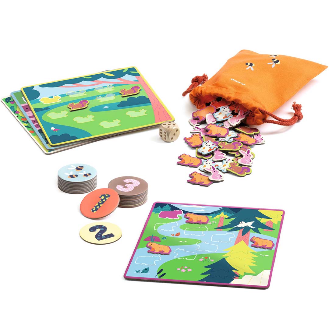 Djeco puzzelspel cijfers leren