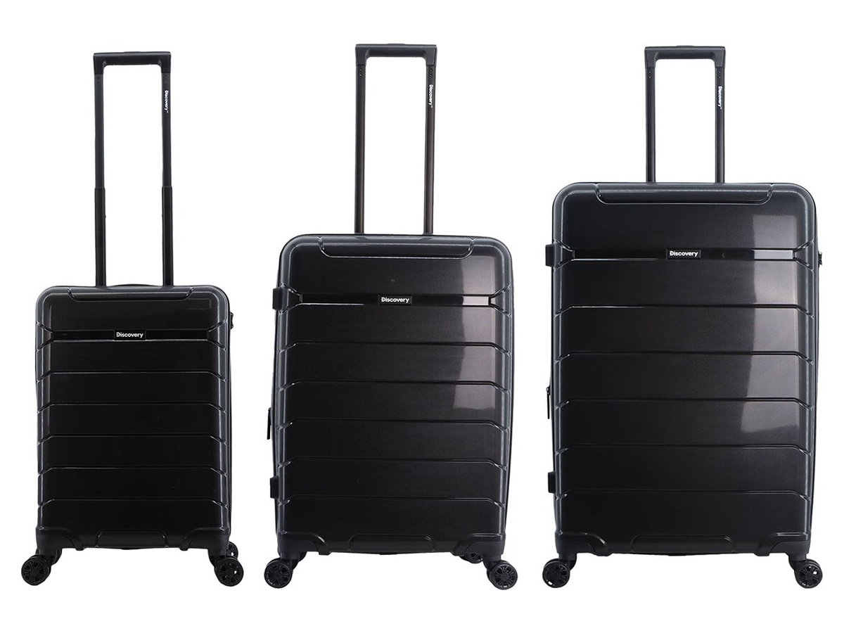 Discovery Skyward 55/65/75 cm reiskofferset - Black