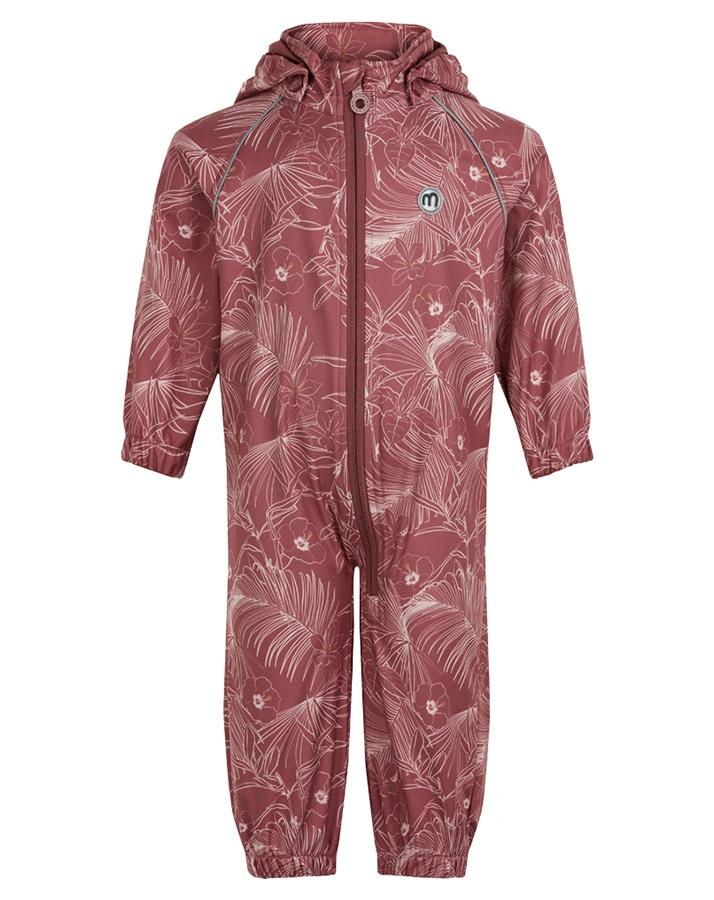 Softshell-Overall STRIPES 21 in rosa/weinrot