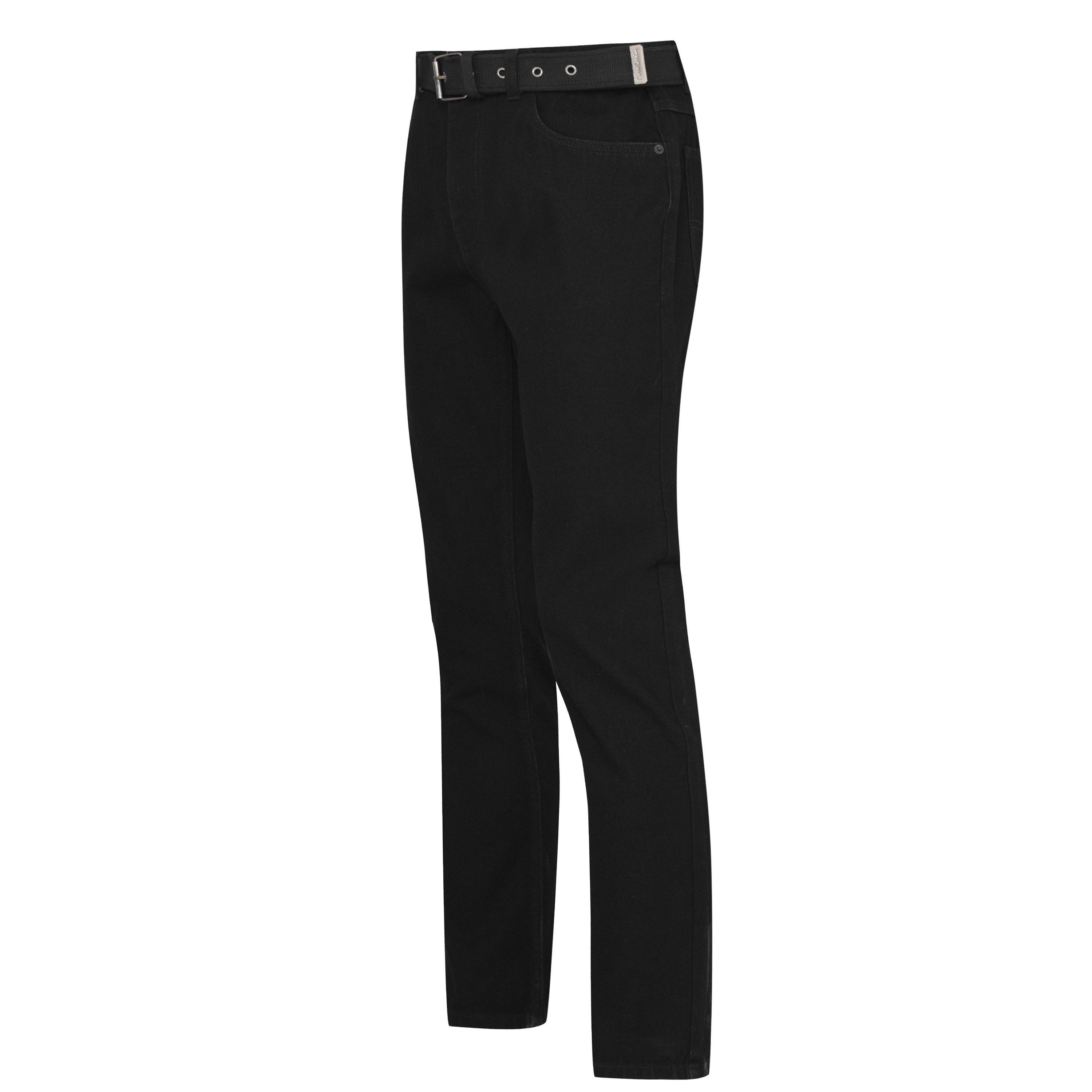 Pierre Cardin Pierre Belted Jeans Mens