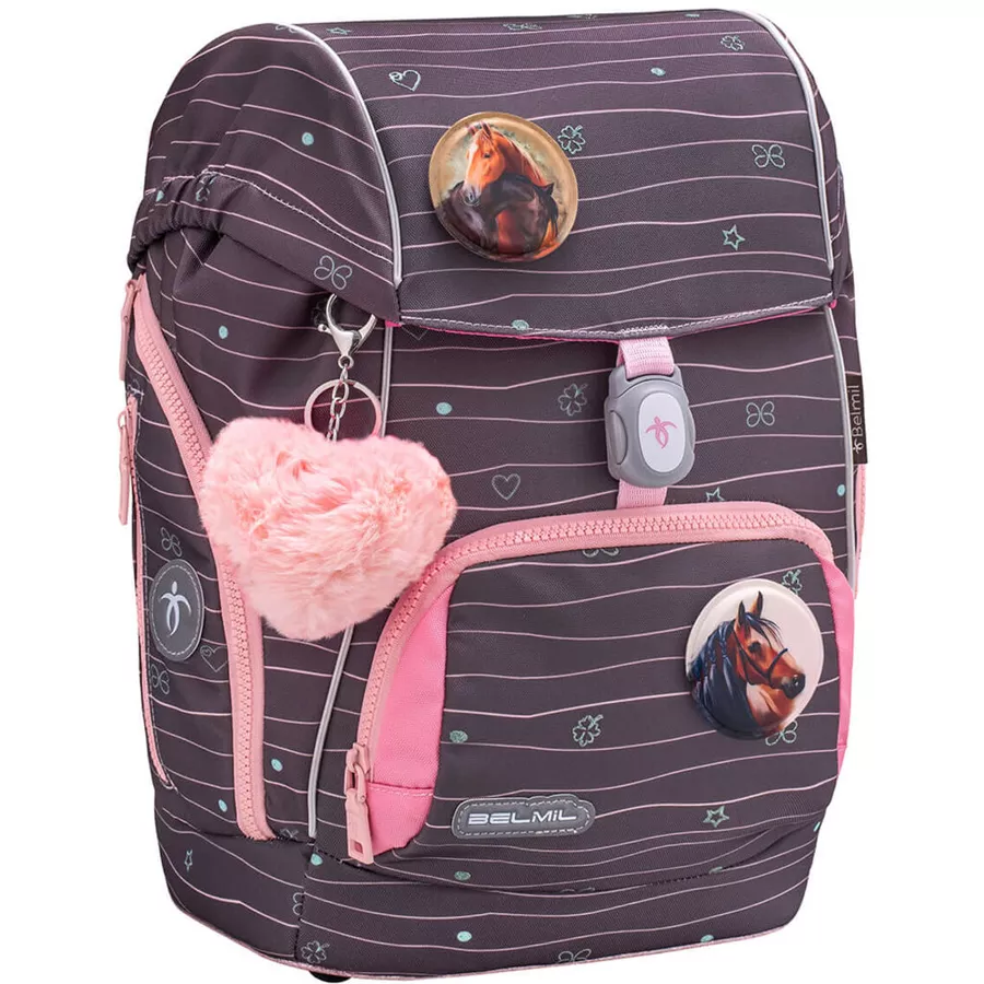 Belmil Schulranzen Premium Comfy Plus Set 6-teilig Mint