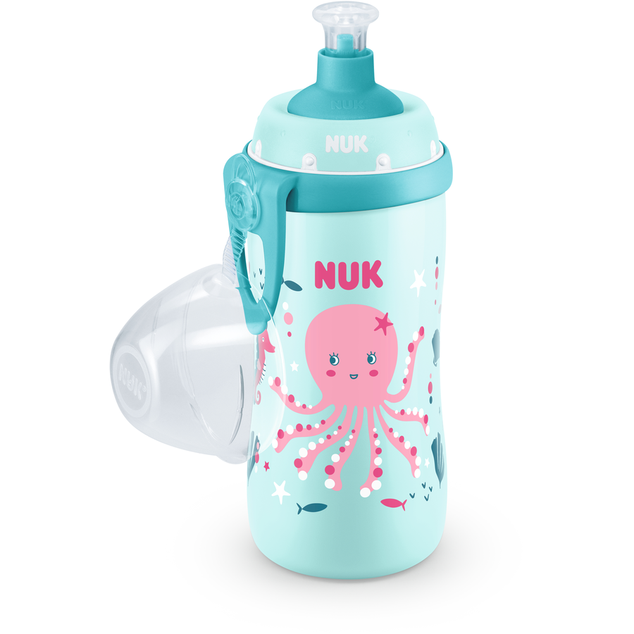 NUK Trinkflasche Junior Cup, Color Change, mint