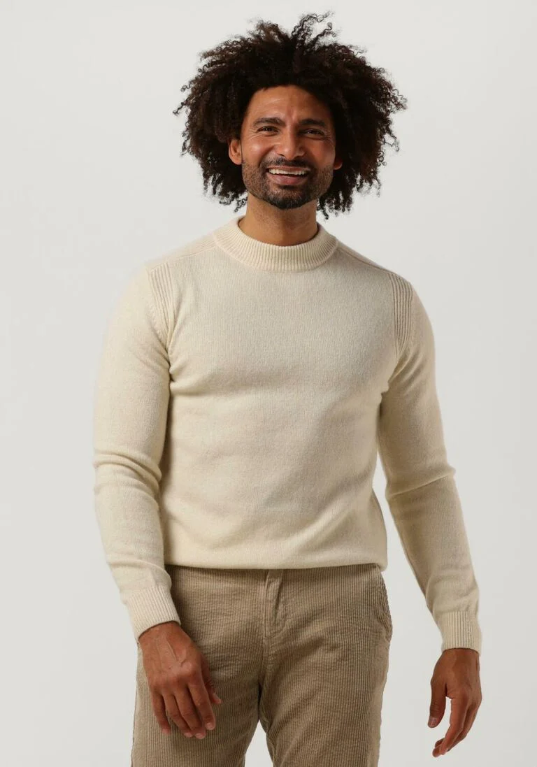 ANERKJENDT zand anerkjendt trui akrico lambswool knit