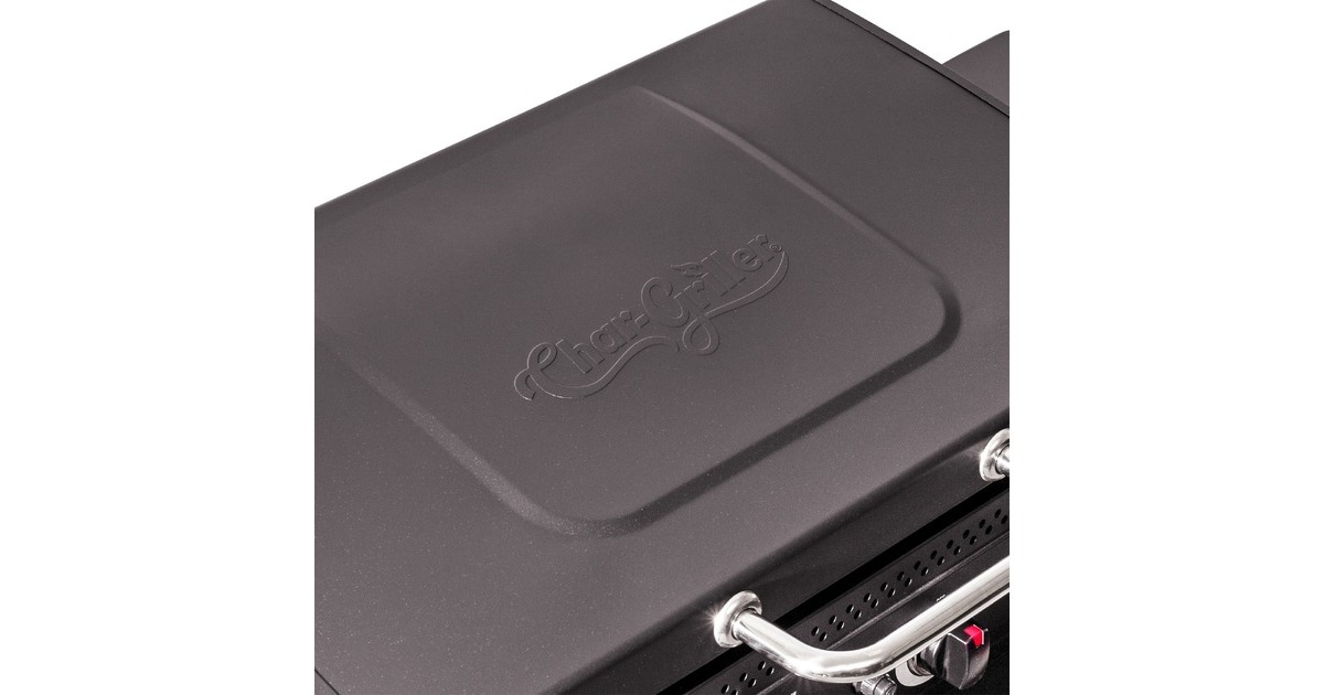Char-GrillerFlat Iron Premium Gas Griddle barbecue  (Zwart)
