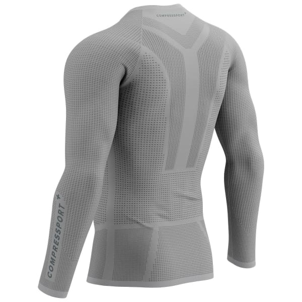 T-shirt thermique COMPRESSPORT ON/OFF BASE LAYER LS TOP GREY