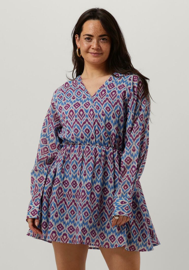 ROUGH STUDIOS blauwe rough studios mini jurk 7399334969544