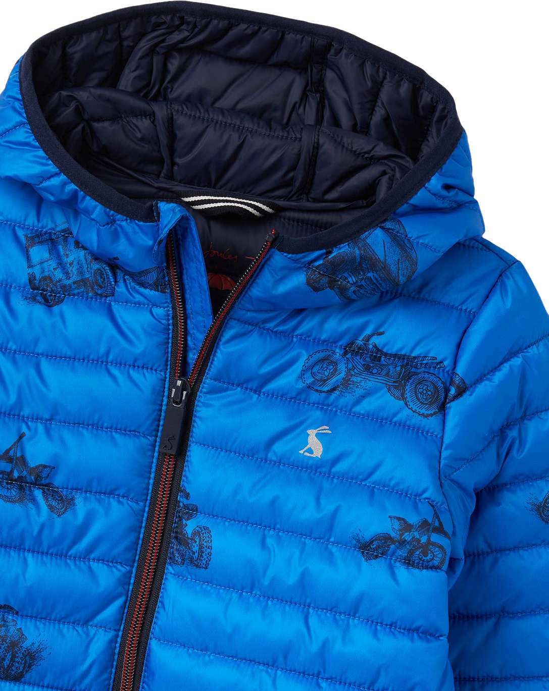 Steppjacke PRINTED CAIRN in blau